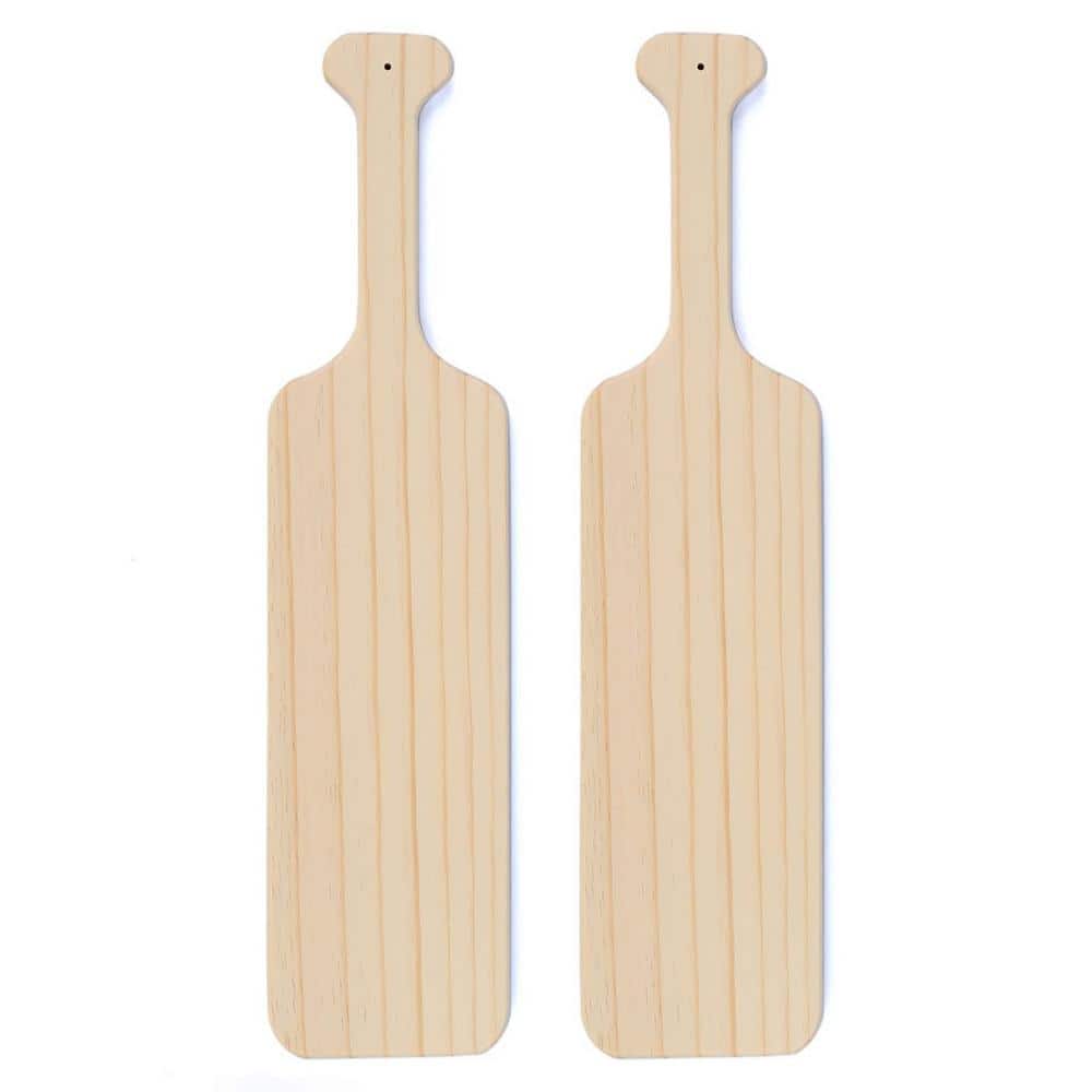 22 in. Greek Fraternity Paddle, Unfinished Solid Pine Wood Paddles, Wooden 
