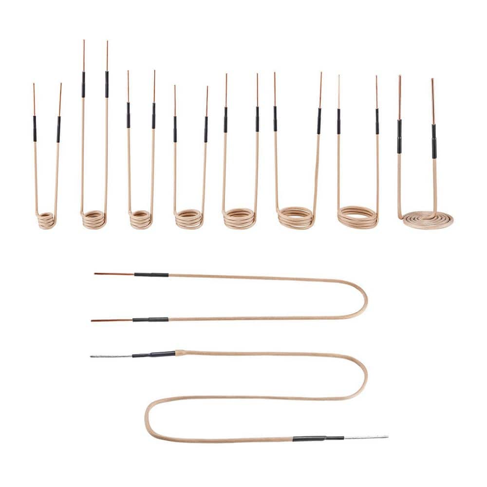 10-Piece Magnetic Induction Heater Coil, Inductor Heat Accessories Mini Heater Coil Kit w/ Flexibility and Long Lifespan price history on PriceWatchPro