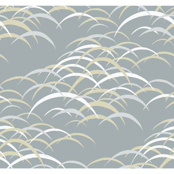 A-Street Prints Kasia Slate Grey Abstract Wallpaper Sample