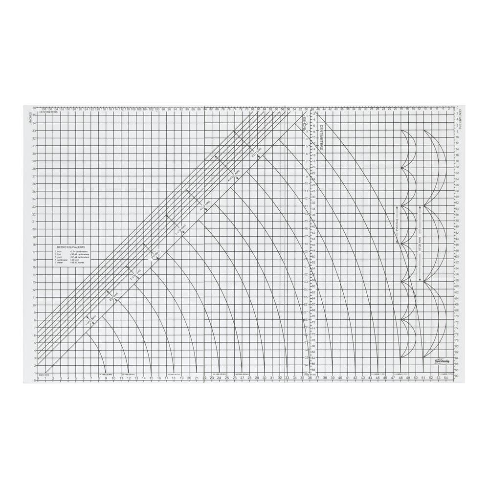 Adjustable Silver and White Folding Cutting Table with Grid Top