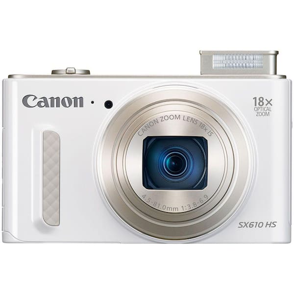 Canon PowerShot SX610 HS 20.2MP Digital Camera - White