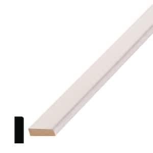 7/16 in. D x 1-3/8 in. W x 98 in. L Primed Pine Wood Finger-Joint Stop Moulding Drip Cap Moulding