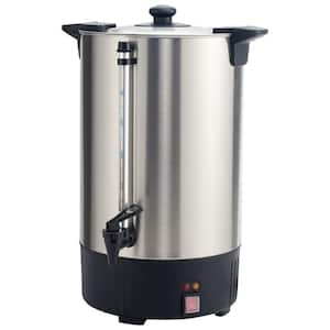 Commercial 100-Cup (16L) Stainless Steel Coffee Urn, 110-120V, 1500W