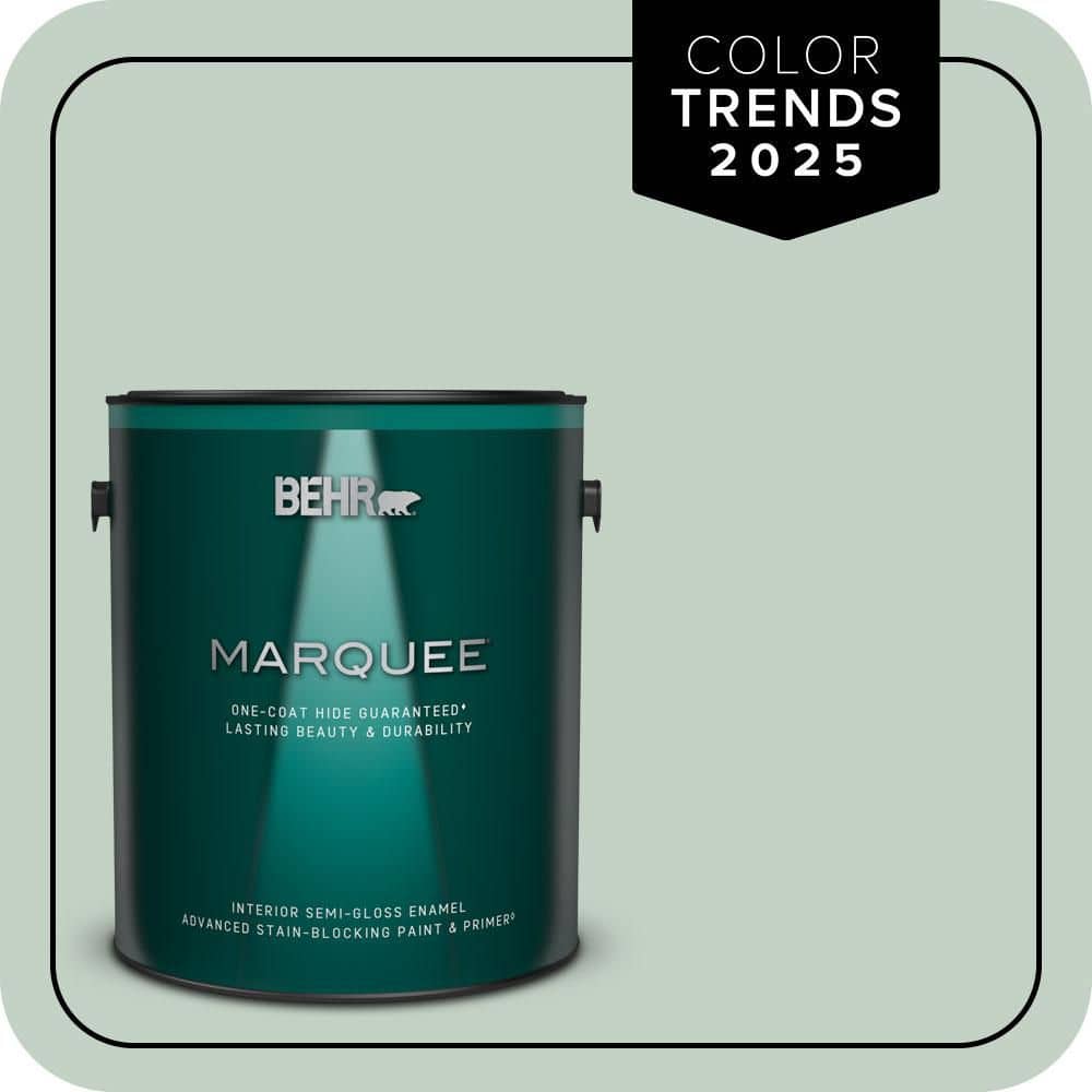 1 gal. #PPU11-13 Frosted Jade One-Coat Hide Semi-Gloss Enamel Interior Paint & Primer price history on PriceWatchPro