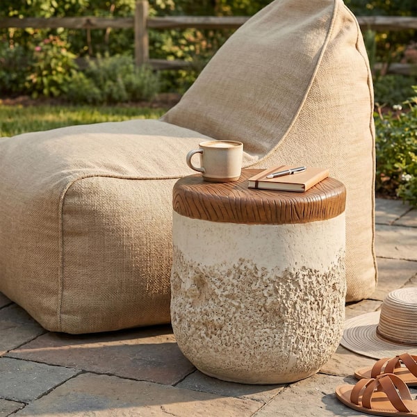 CHRISTOPHER KNIGHT HOME Westfield Modern Patio Beige Marble Finish