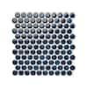 Smart Tiles Penny Davy Navy Blue 9-in x 9-in Glossy Resin Penny