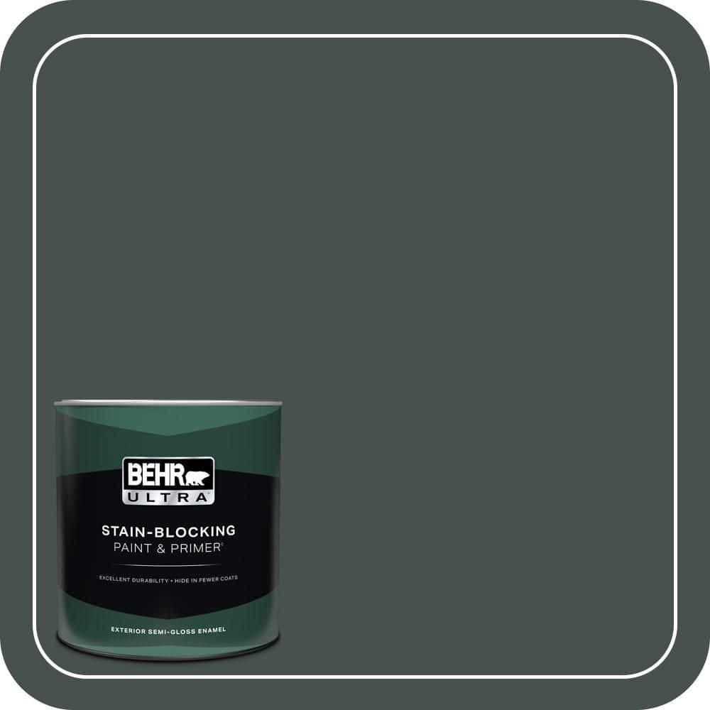 1 qt. #QE-48 New Forest Semi-Gloss Enamel Exterior Paint & Primer price history on PriceWatchPro