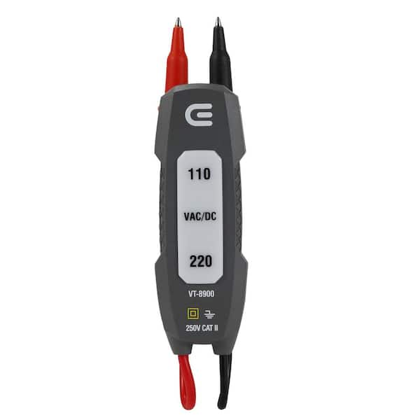 Commercial Electric 110-Volt/220-Volt Voltage Tester VT-8900 - The Home ...