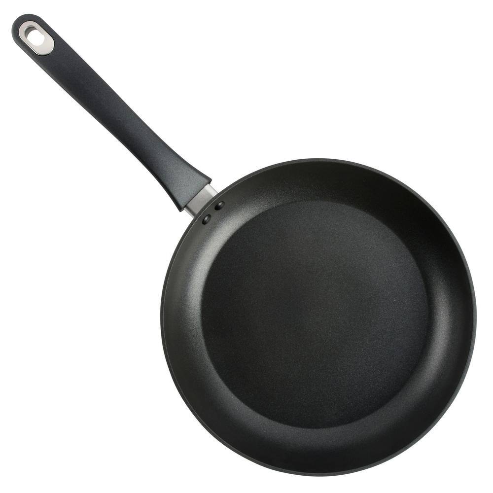 Dusty Blue 11 Inch Aluminum Nonstick Frying Pan with Enameled Finish
