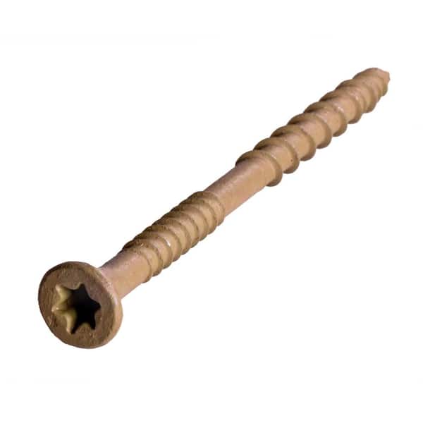 Simpson Strong-Tie #10 x 3-1/2-in T25, Flat Head, Deck-Drive