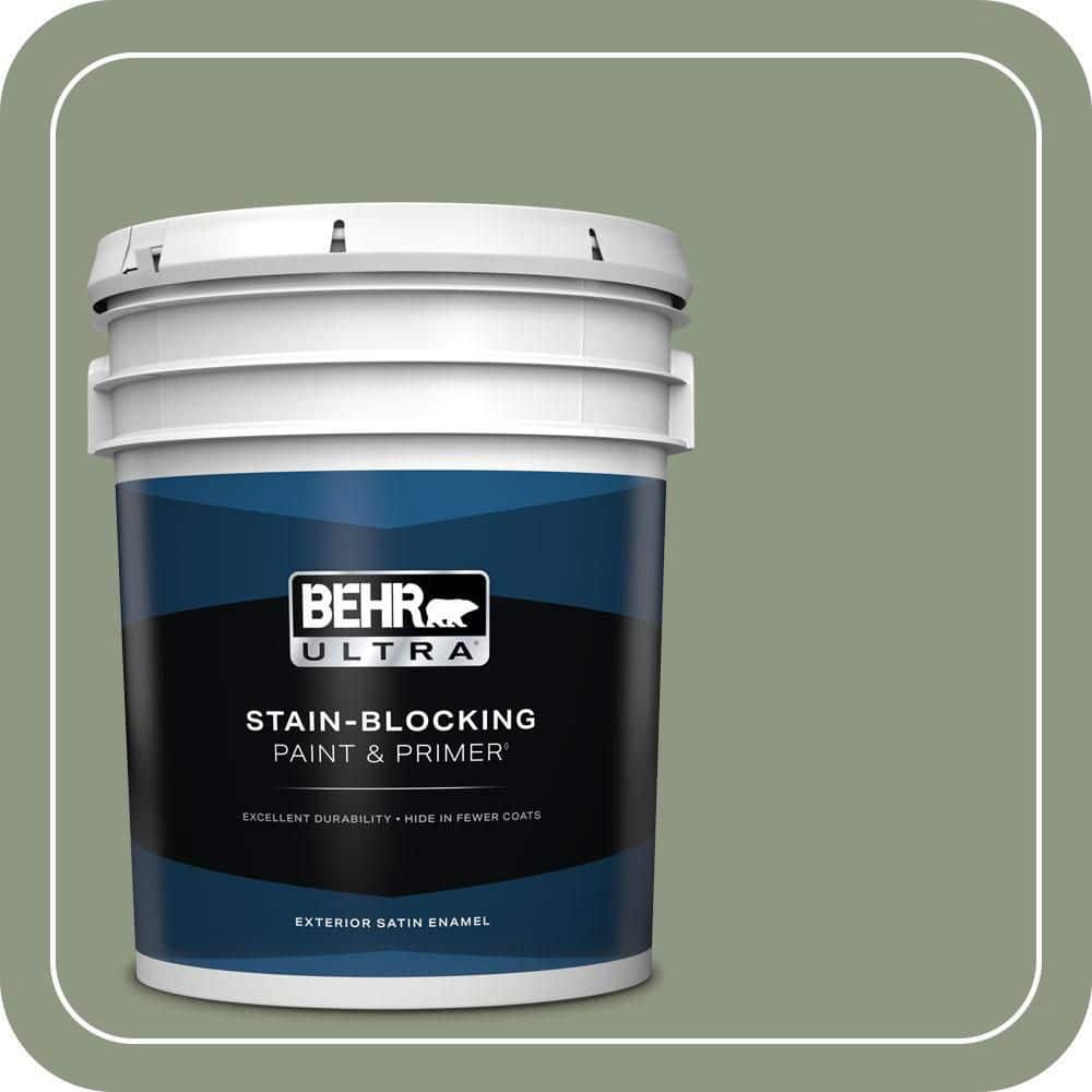 5 gal. #PPU11-17 Hillside Green Satin Enamel Exterior Paint & Primer price history on PriceWatchPro