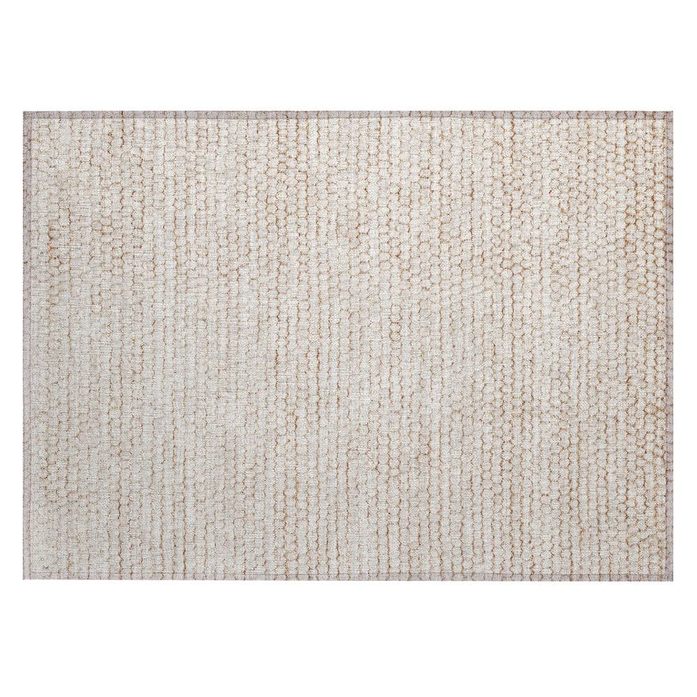 Chantille Machine Washable Indoor/Outdoor Abstract ACN2719 Ivory 2 ft. x 3 ft. Accent Rug price history on PriceWatchPro