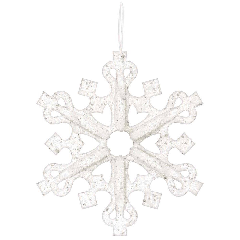 UPC 013051692827 product image for Amscan 14 in. x 14 in. x 3 in. 3D Foam Snowflake with Glitter (3-Pack) | upcitemdb.com