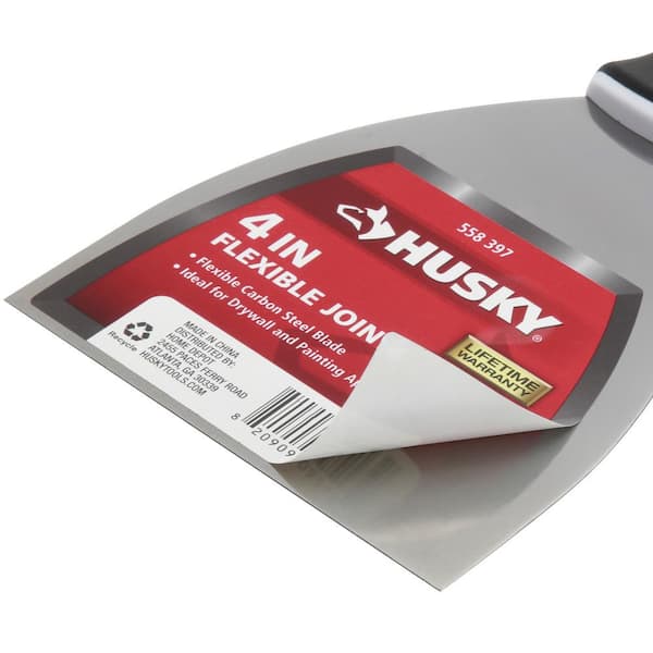 Putty Knife 4 Stainless Steel Flexible Drywall Joint Paint Scraper - Helia  Beer Co