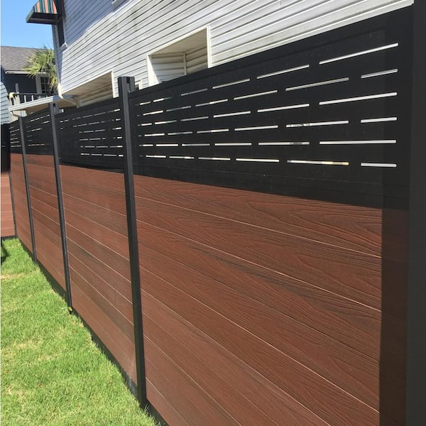 Block Wall Fence Lattice Topper