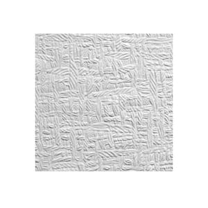 Kingston Paintable Anaglytpa Original White & Off-White Wallpaper Sample
