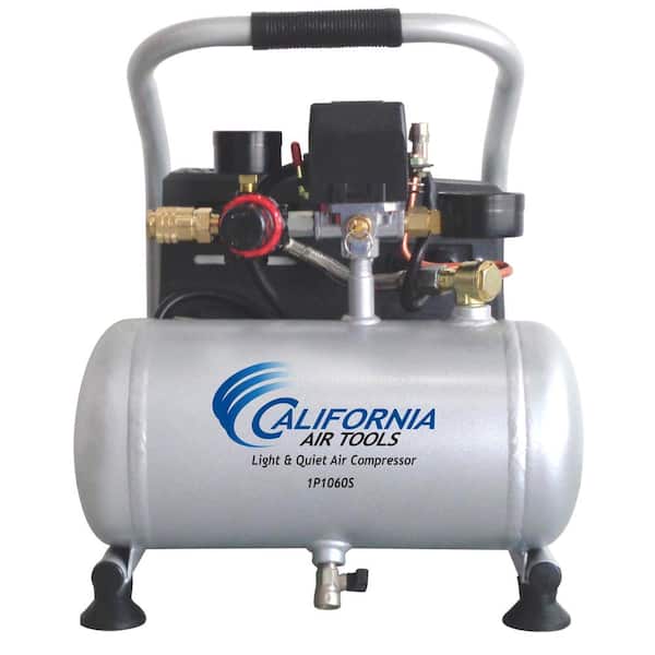 California Air Tools 1.0 Gal. Light and Quiet Steel Tank Electric Portable Air Compressor