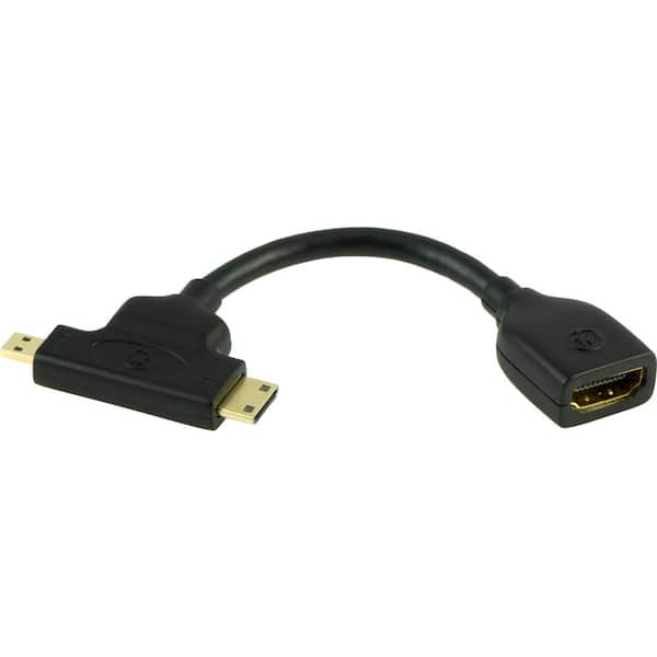 Beskrivende Diskutere Detektiv GE Micro and Mini Universal HDMI Adapter 33587 - The Home Depot