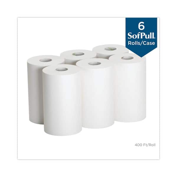 Georgia Pacific - Paper Towels: Hard Roll, 6 Rolls, Roll, 1 Ply, Recycled  Fiber, Brown - 32772691 - MSC Industrial Supply