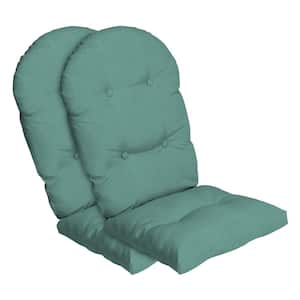 20 in. x 48 in. Outdoor Adirondack Chair Cushion in Seafoam Green (2-Pack)