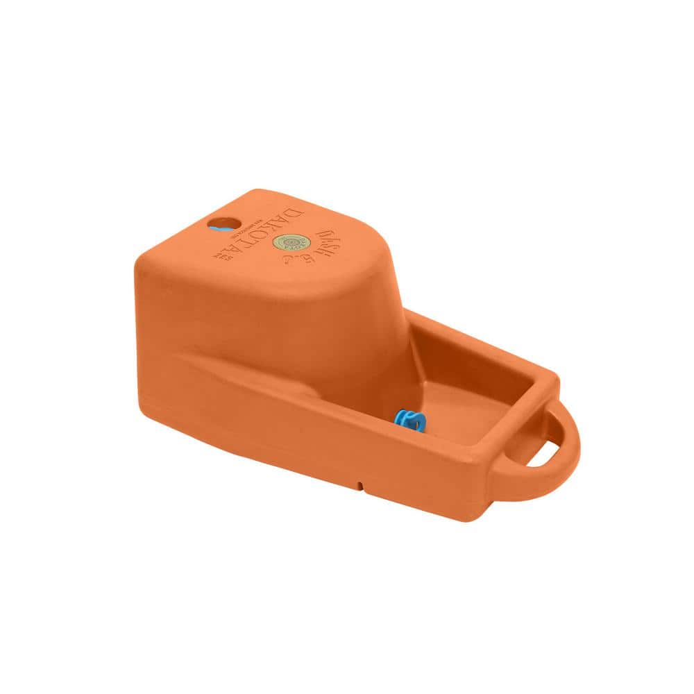 Dakota Dash 5.0 Gal. Antimicrobial Plastic Watering System for Dogs in Orange Granite price history on PriceWatchPro