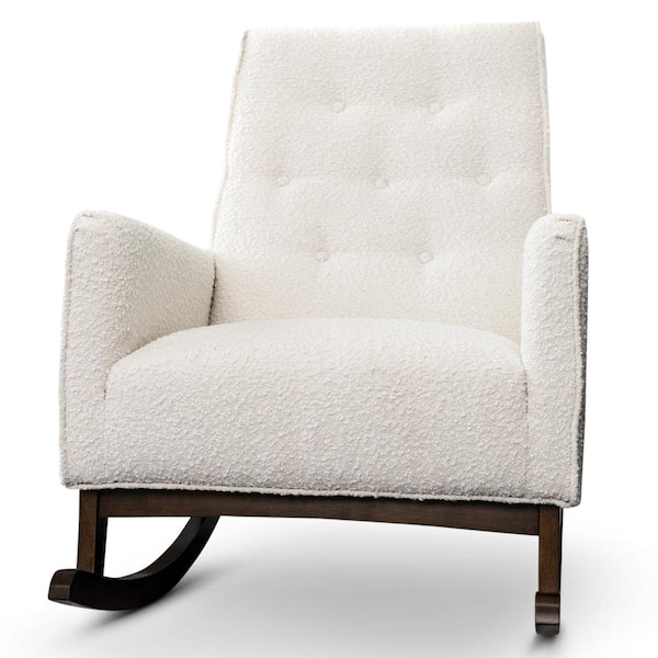 Ashcroft Furniture Co Dalston Modern Boucle Fabric Upholstered Indoor