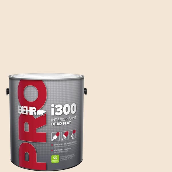 BEHR PRO 1 gal. #ECC-41-1 Fair Winds Dead Flat Interior Paint