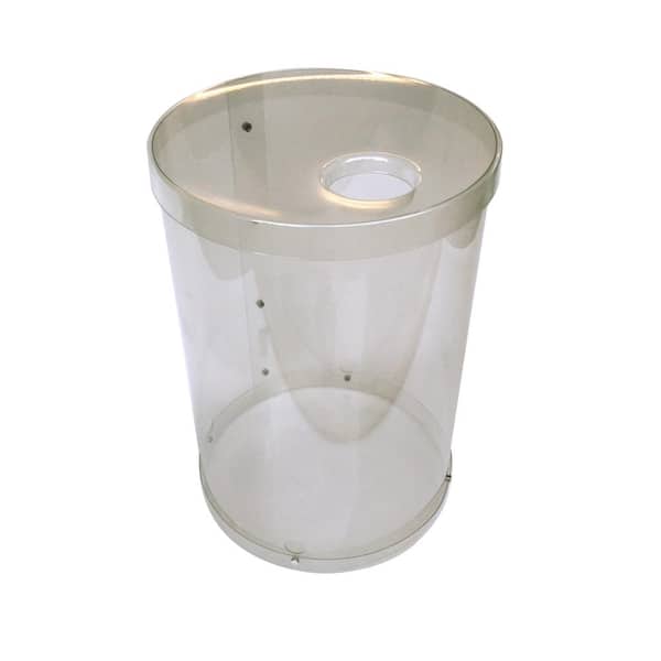 Canables 30 Gal. Clear Recycling Bin