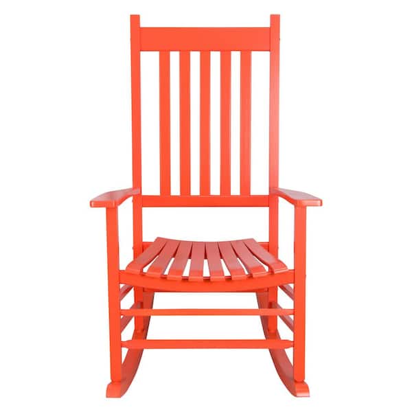 Shine Company Vermont Tuscan Wood Classic Outdoor Rocking Chair