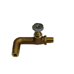 Firomatic 1/2 in. x 3/8 in. Bronze Oil Shutoff Valve