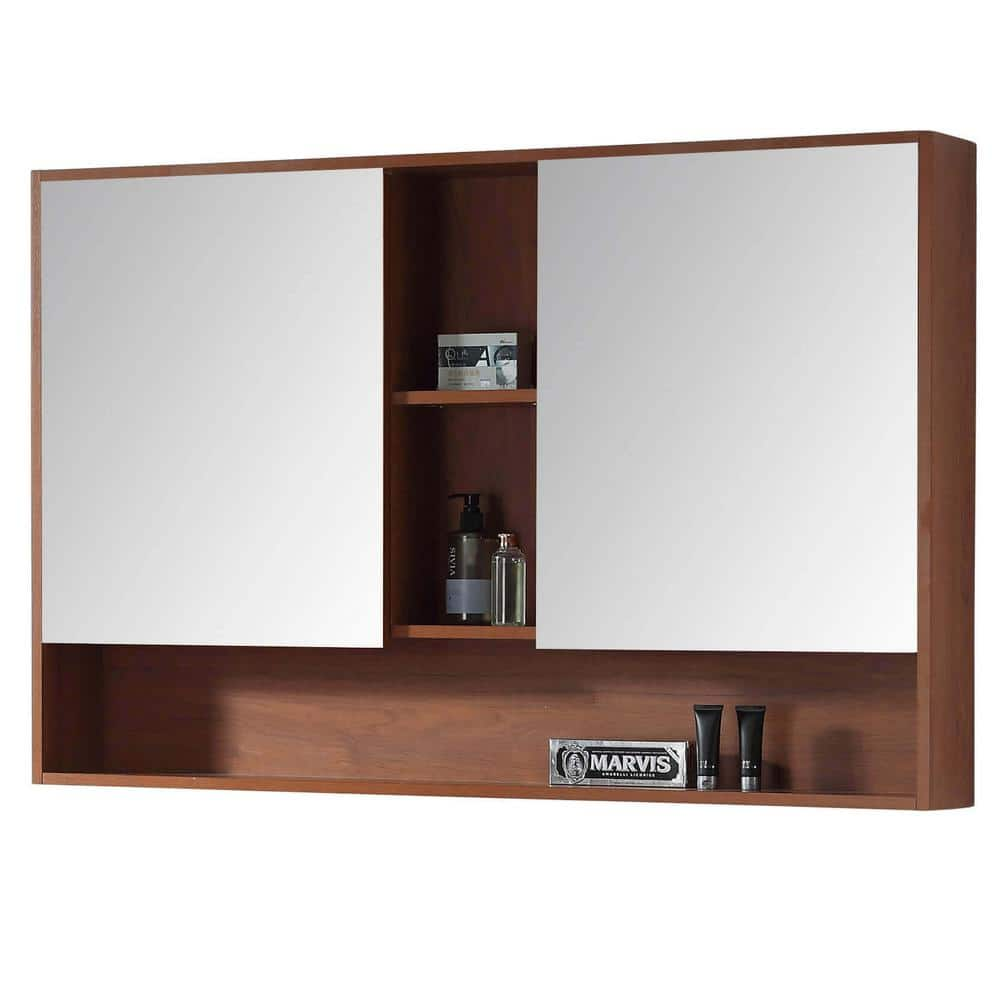 FINE FIXTURES Shawbridge 45.28 in. W x 29.53 in. H Large Rectangular ...