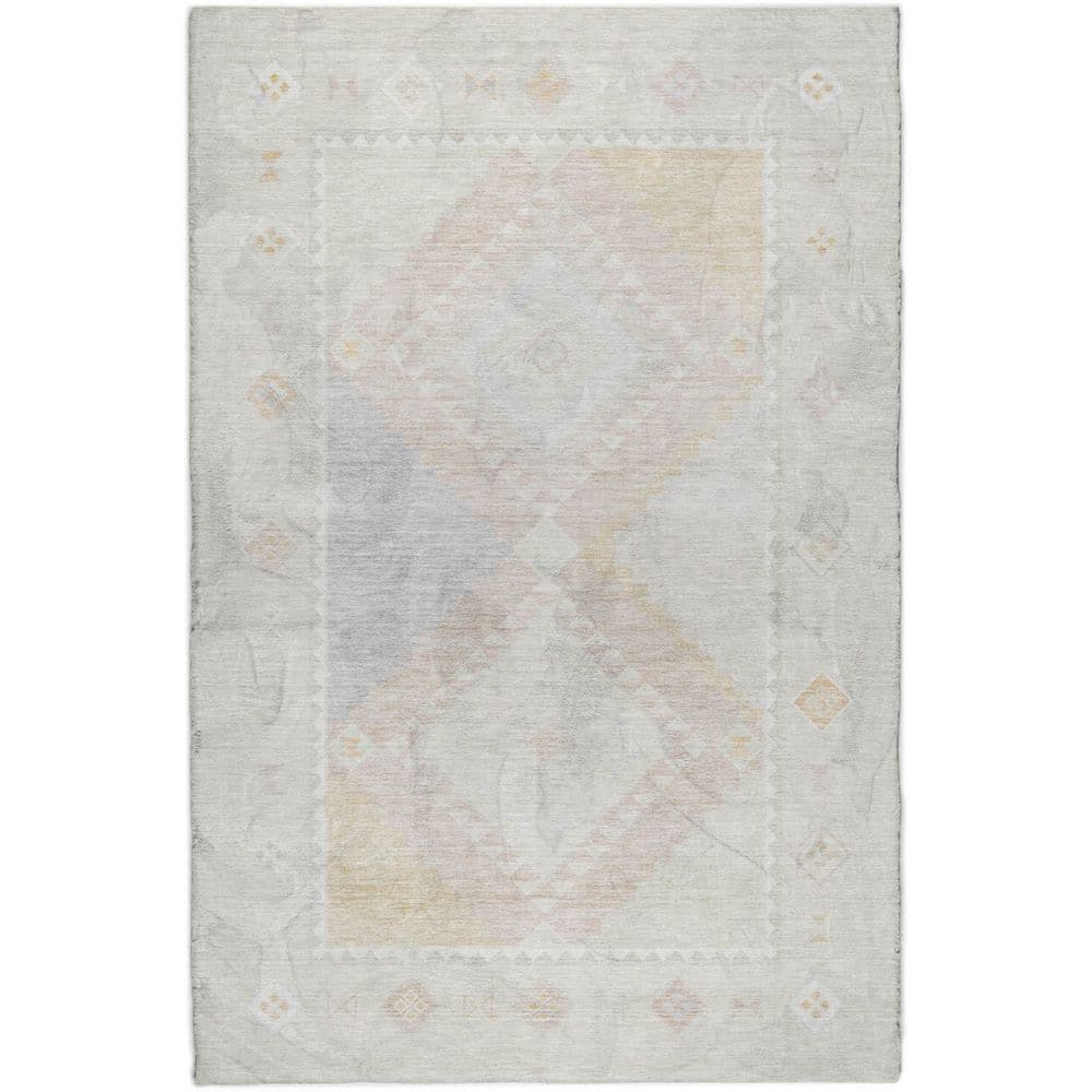 Dream Shag Premium Machine Washable Abstract ADS177 Gray 9 ft. x 12 ft. Area Rug price history on PriceWatchPro