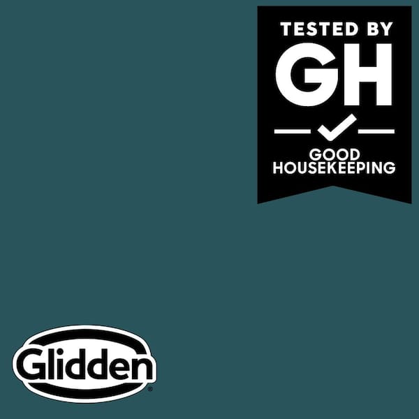 Glidden Premium 1 gal. Deep Emerald PPG1148-7 Eggshell Interior Latex Paint
