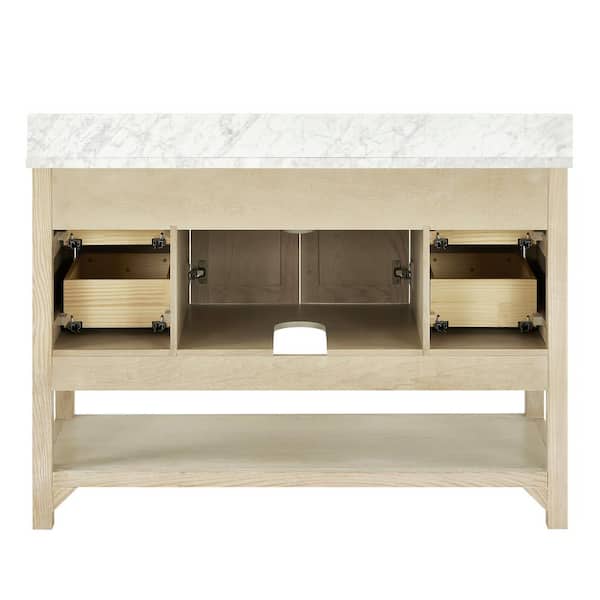 Home Decorators Collection Arcott 49 in. Single Sink Fluted