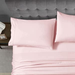 Standard (20" x 30") Blush Ultra Soft Home Essential Pillowcases 2 PC Set