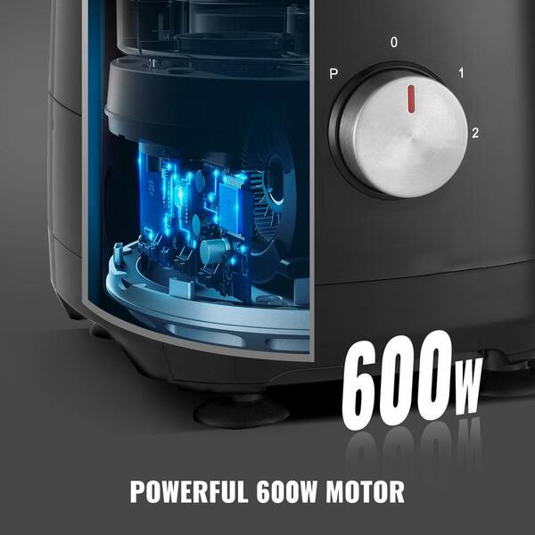 SVOPES Food Processor 9-Cup 2-Spfeed Black Food Processor