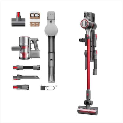 H7 Cordless Stick Vacuum Cleaner with 160 AW Suction Long-Lasting Li-Po Battery HEPA Purification System