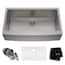 KRAUS Standart PRO 16 Gauge Stainless Steel 21 in. Undermount Bar Sink ...