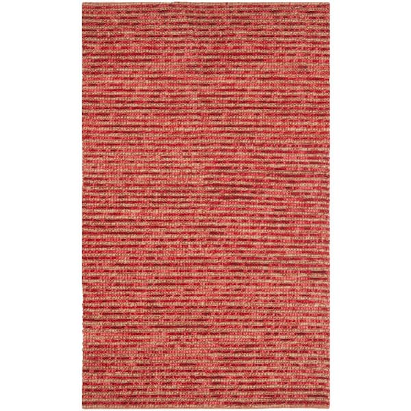 SAFAVIEH Bohemian Red/Multi 2 ft. x 3 ft. Striped Area Rug