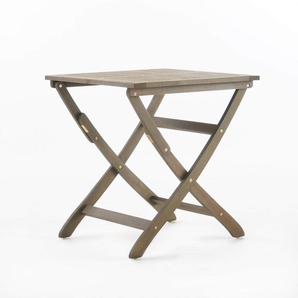 Acacia Wood Foldable Outdoor Bistro Table