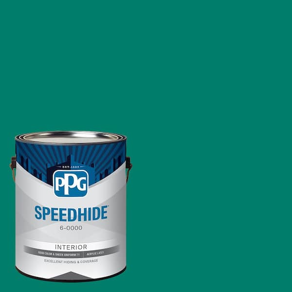 SPEEDHIDE 1 gal. PPG1230-7 Medieval Forest Eggshell Interior Paint