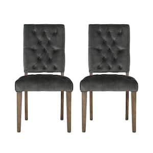 Carolina Charcoal Dining Chairs (Set of 2)