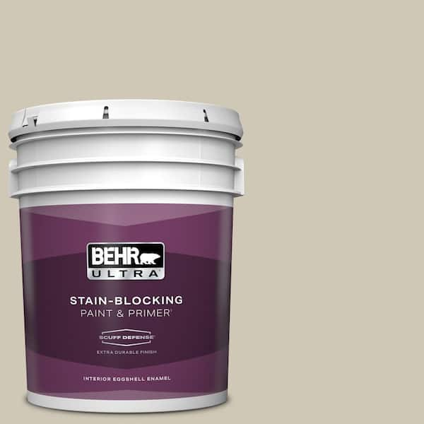 BEHR ULTRA 5 gal. #PPU8-16 Coliseum Marble Extra Durable Eggshell Enamel Interior Paint & Primer