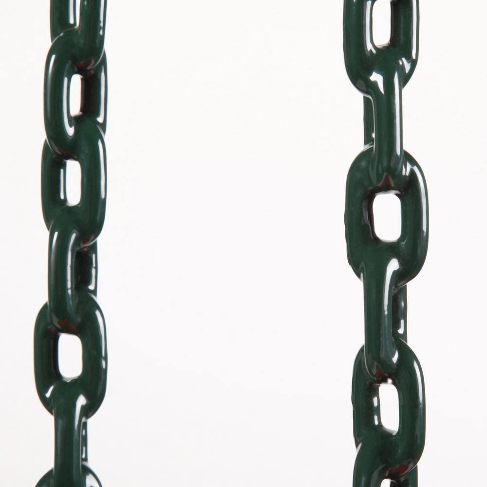 Green High-Density Plastic Buoy Ball Swing with Chain