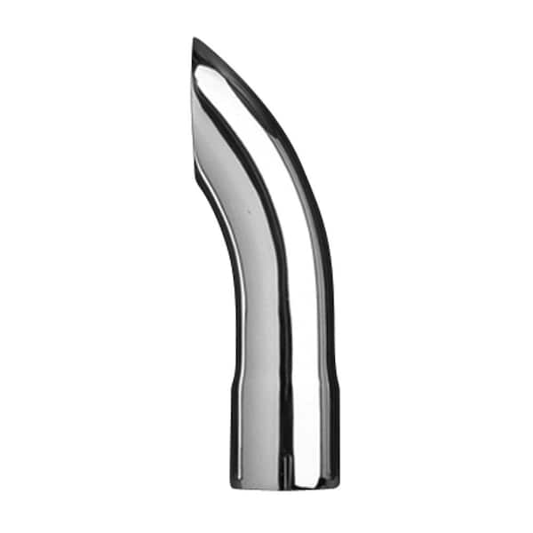 AP Products Chrome Exhaust Turn-Down-2-1/2 in. x 12 in.