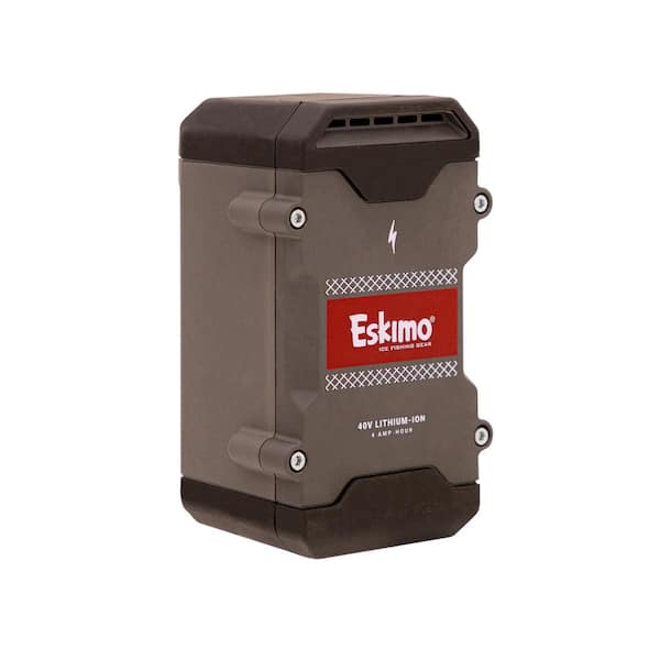 Eskimo Battery, 4 Amp-Hour, 40V Lithium-ion, Gray, 43691