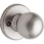 Polo Satin Nickel Dummy Door Knob Featuring Microban Antimicrobial Technology