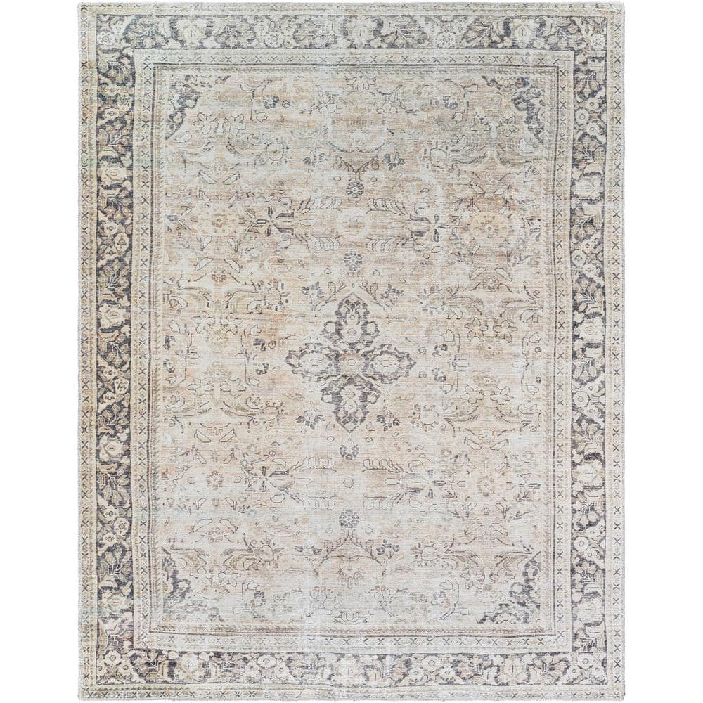 Becki Owens Light Gray 8 ft. x 10 ft. Darling Traditional Machine-Washable Indoor Area Rug price history on PriceWatchPro
