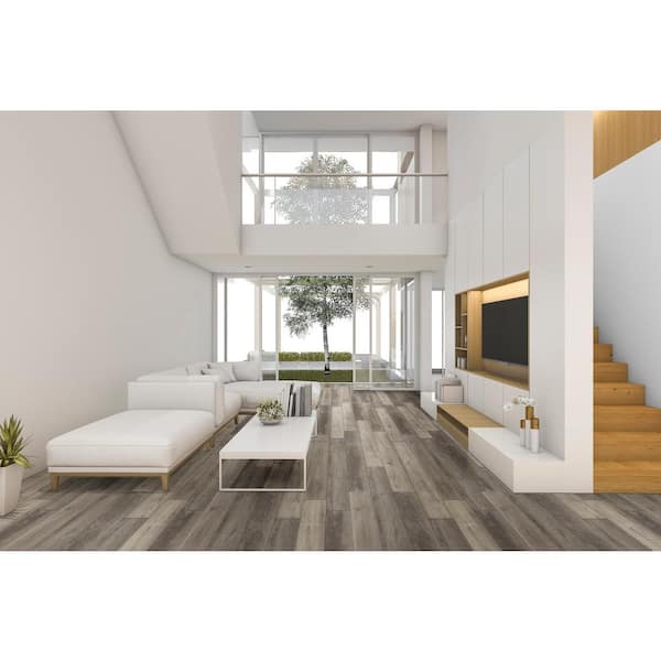 A&A Surfaces Part # HD-LVR6520-0031 - A&A Surfaces Herritage Ripton 20 Mil  X 7.1 In. W X 48 In. L Click Lock Waterproof Luxury Vinyl Plank Flooring  (19 Sqft/Case) - Vinyl Floor Planks - Home Depot Pro