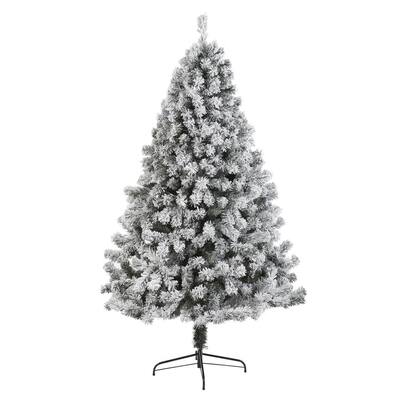 Most Realistic 7 Ft Unlit Christmas Trees Artificial Christmas Trees The Home Depot